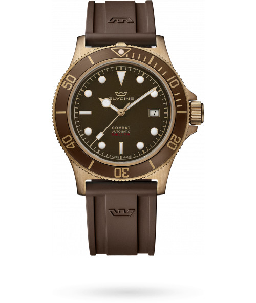 Glycine Men’s Combat Sub Bronze 42mm Automatic Watch GL0324