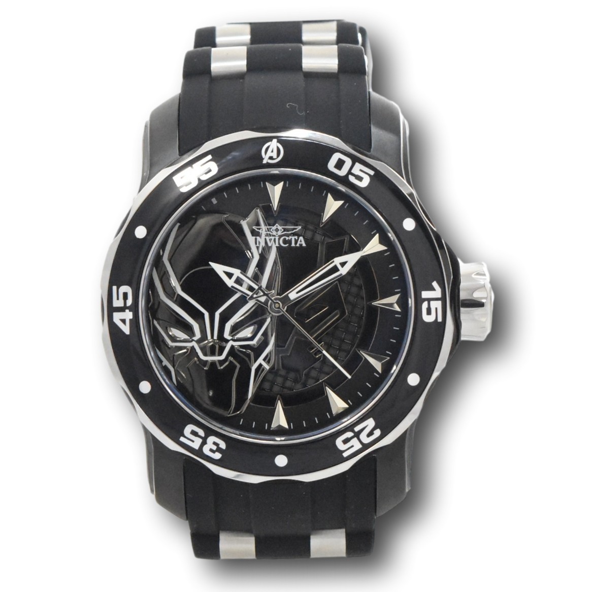 Invicta Marvel Black Panther Men’s 48mm Limited Edition Quartz Watch 34740