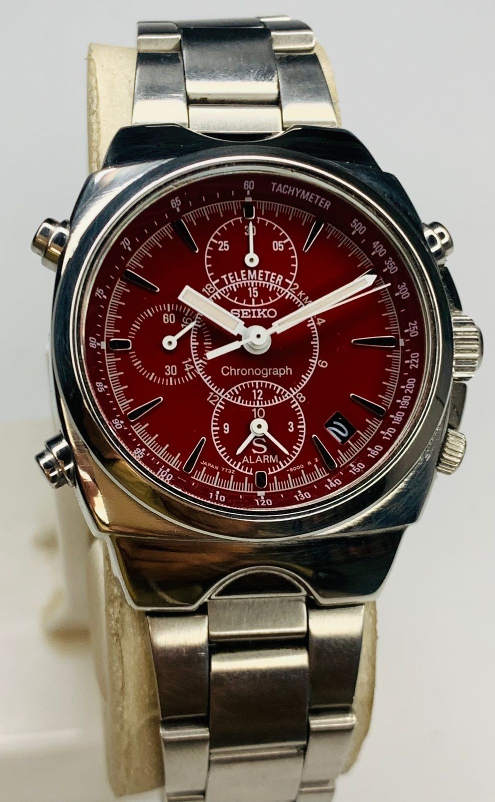 Vintage Seiko SUS Chronograph 7T32-9000 Men’s Quartz Watch