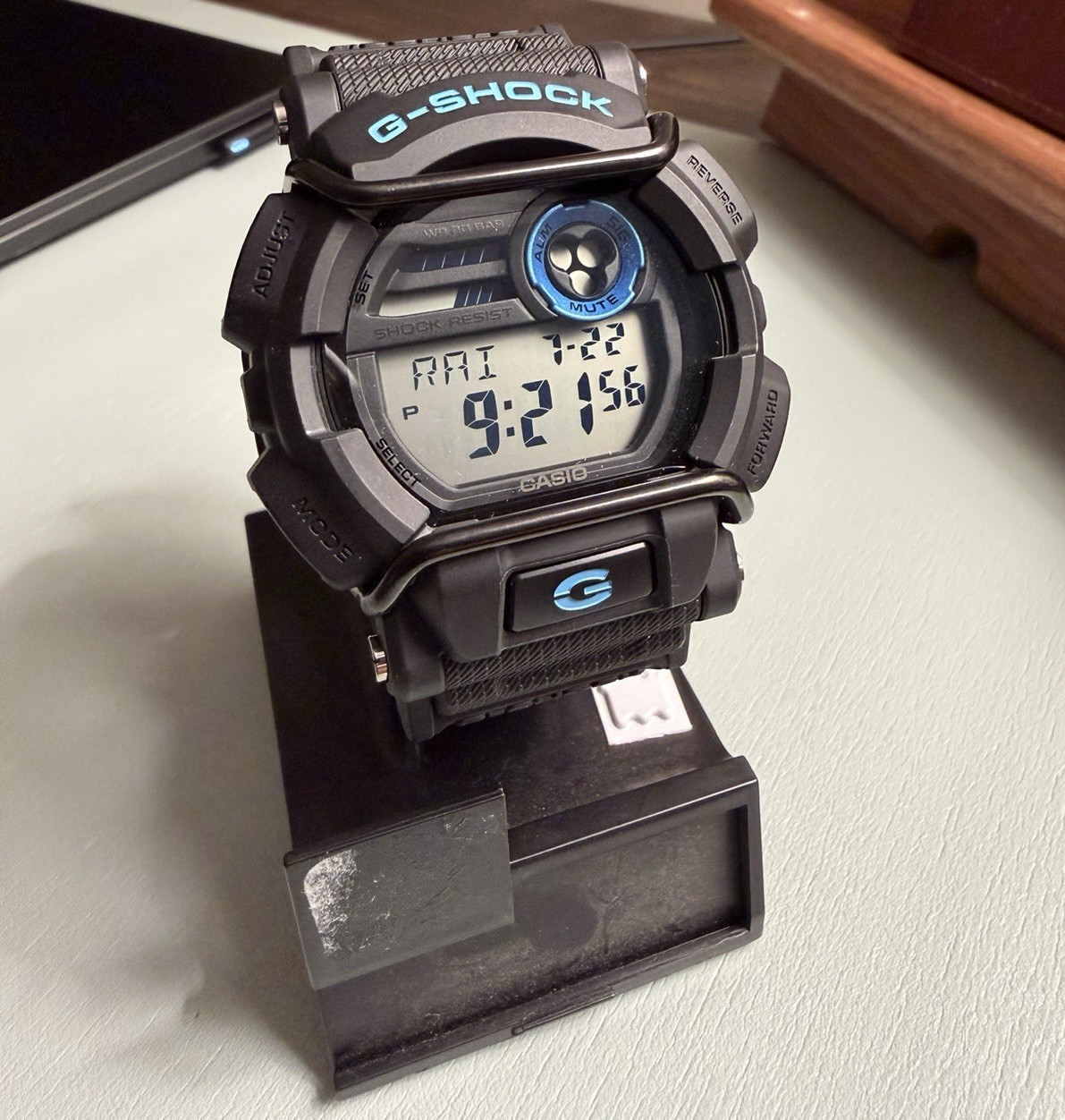 Casio G-Shock GD-400 Men’s Digital Quartz Alarm Backlight Day/Date Black Resin