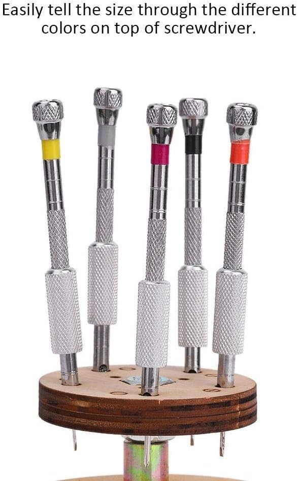 Ergonomic Screwdriver Tool Kit – Perfect for DIY Watch & Eyeglass Repairs