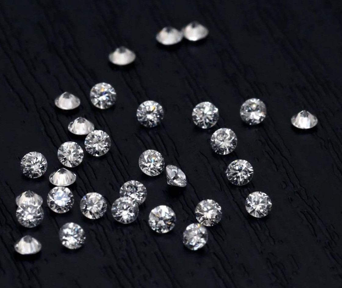 Lab-Grown 5 Ct Diamond 50 Pieces 3mm Lot Round D Color IF Clarity IGL Gems 6MHB