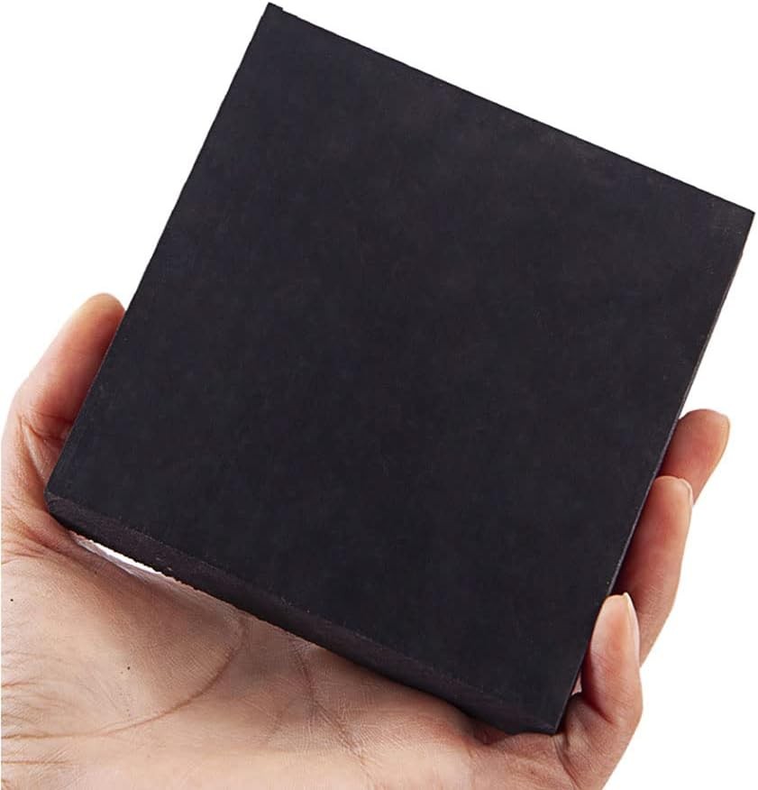 Jewelry Making Kits – Rubber Bench Block (4X4In) with Jewelry Hammer,Metal Stamp