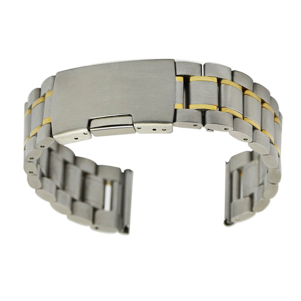 316L Pure Solid Stainless Steel Watch Strap Band 14 16 18 19 20 21 22 24 26mm