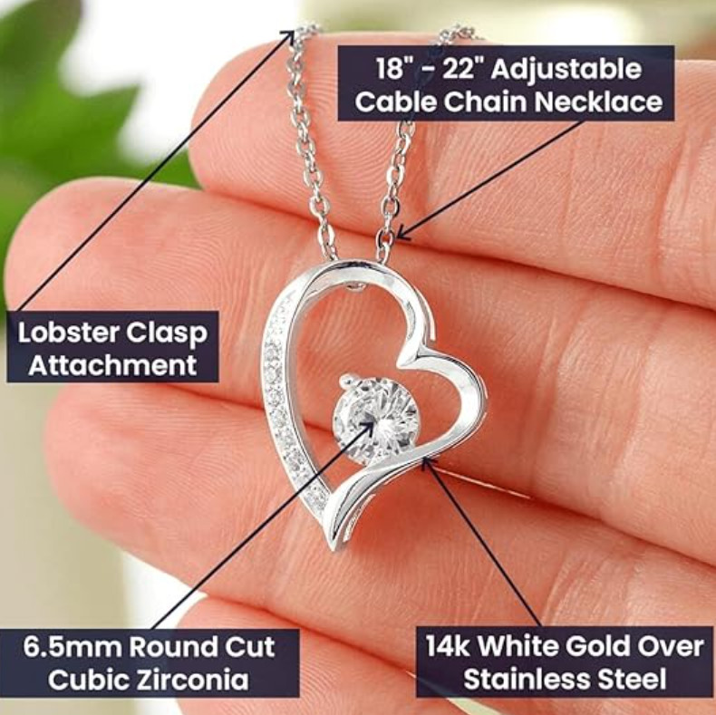 Jewelry To My Wife – The Best Thing That Ever Happened To Me, Forever Love Neckl