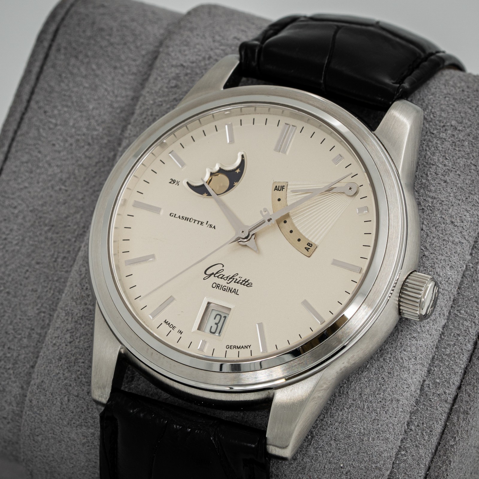 Glashütte Original Senator Moon Power Reserve 1-39-44-04-12-04 Box Papers