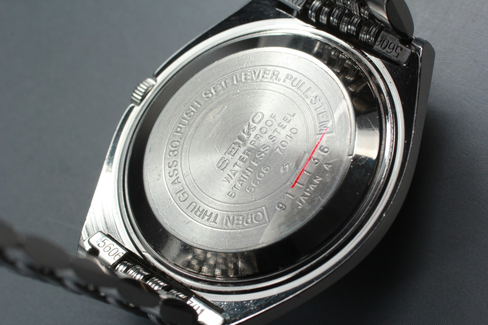 SEIKO LORD MATIC LM 5606-7010 Day/Date Automatic Men’s Vintage Watch From JAPAN