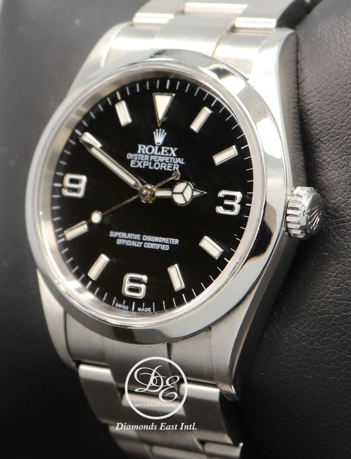 Rolex Explorer I 114270 Steel Oyster Black 36mm Watch Box Papers Mint Condition