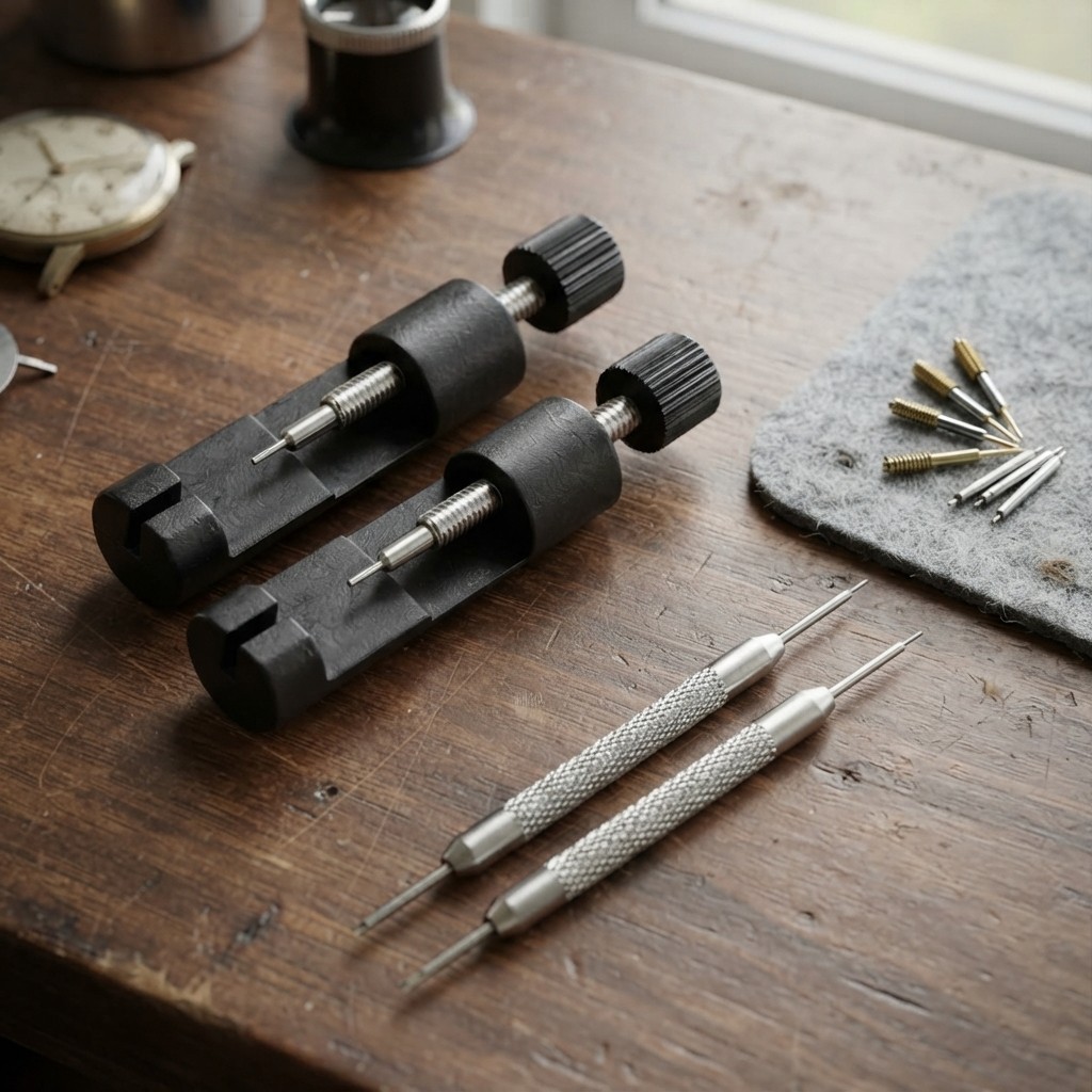 Professional Watch Link Removal Kit – Easy Sizing Tool for All Watch Types