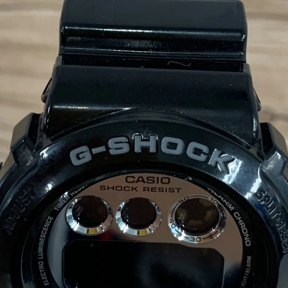 Working item CASIO G SHOCK DW 6900NB Black Wristwatch Hiratsuka Clothing H from