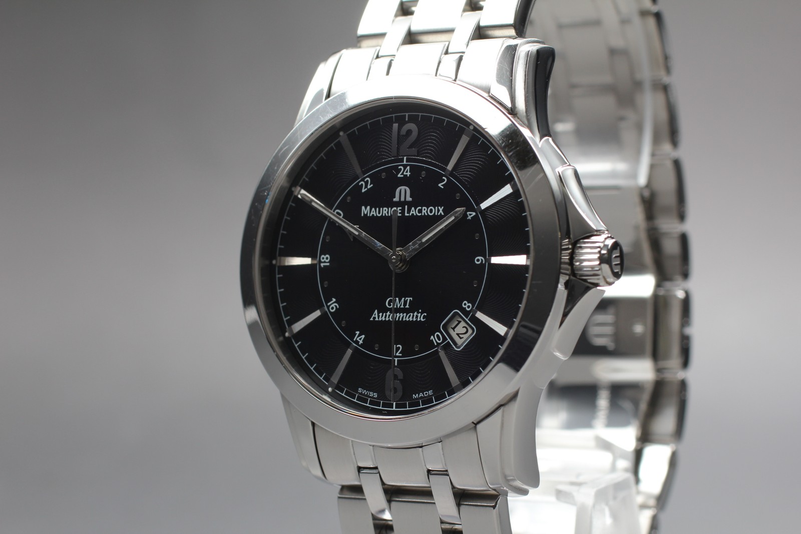 MAURICE LACROIX Pontos PT6068 Men’s Automatic Watch 40mm GMT