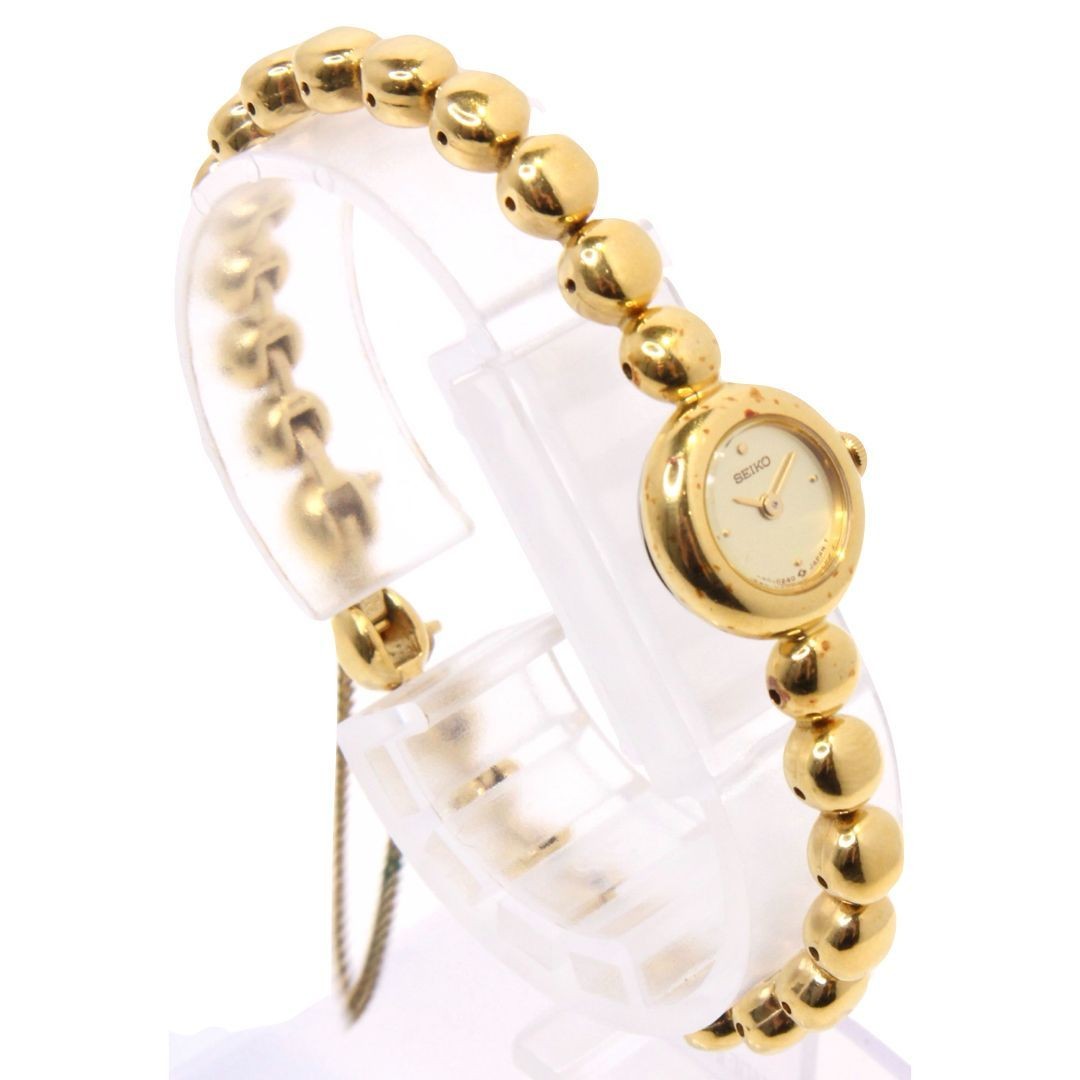 SEIKO Watch Gold 1E20 0070 682450 Ladies