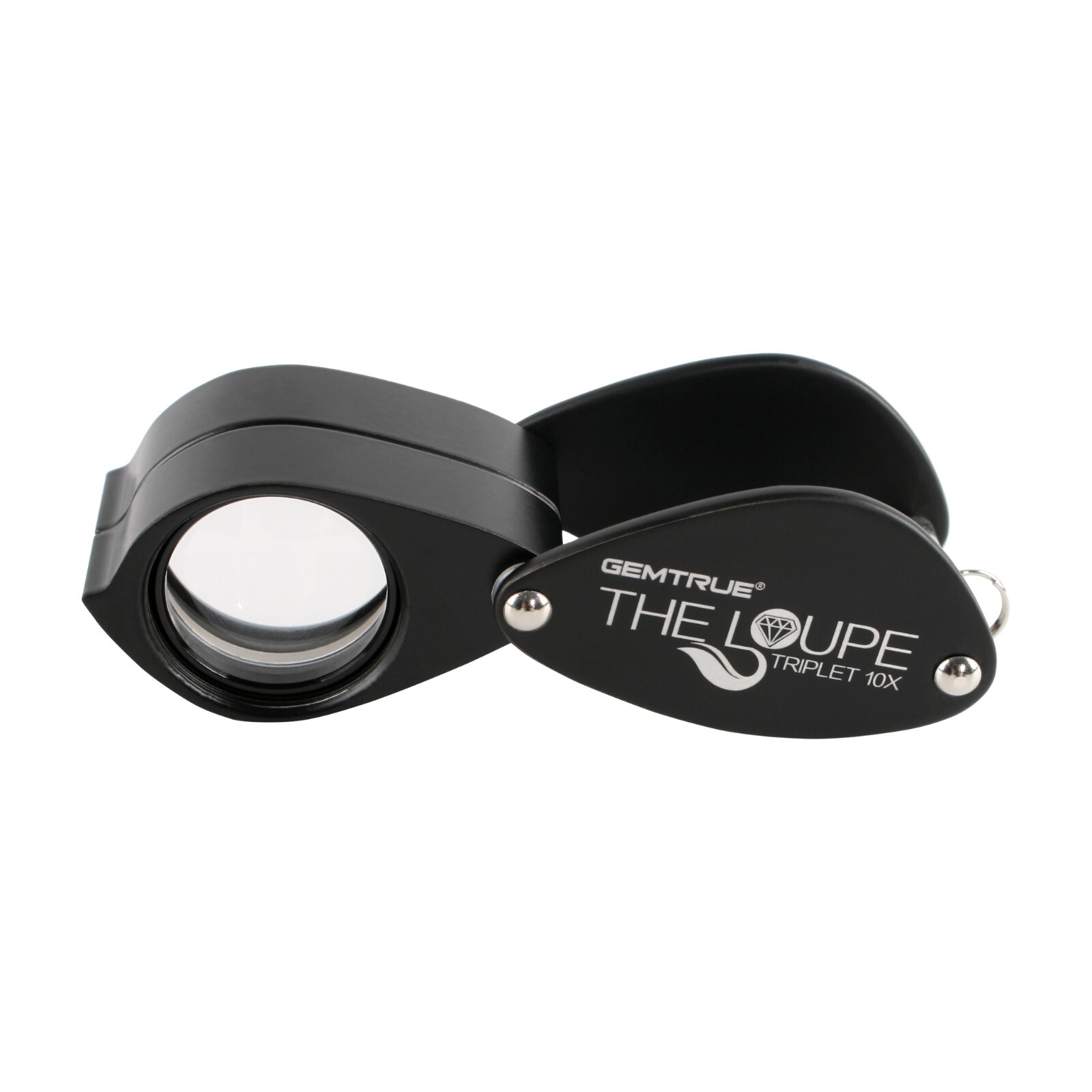 GemTrue Diamond Loupes Professional 10X Triplet Jewelry Inspecting Magnifier