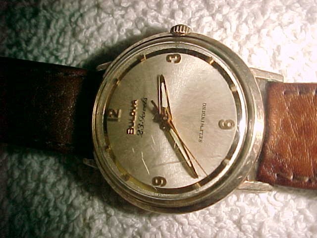 1963 BULOVA – 23 JEWELS – SELF-WINDING – 10K RGP BEZEL – SS BACK – H07936