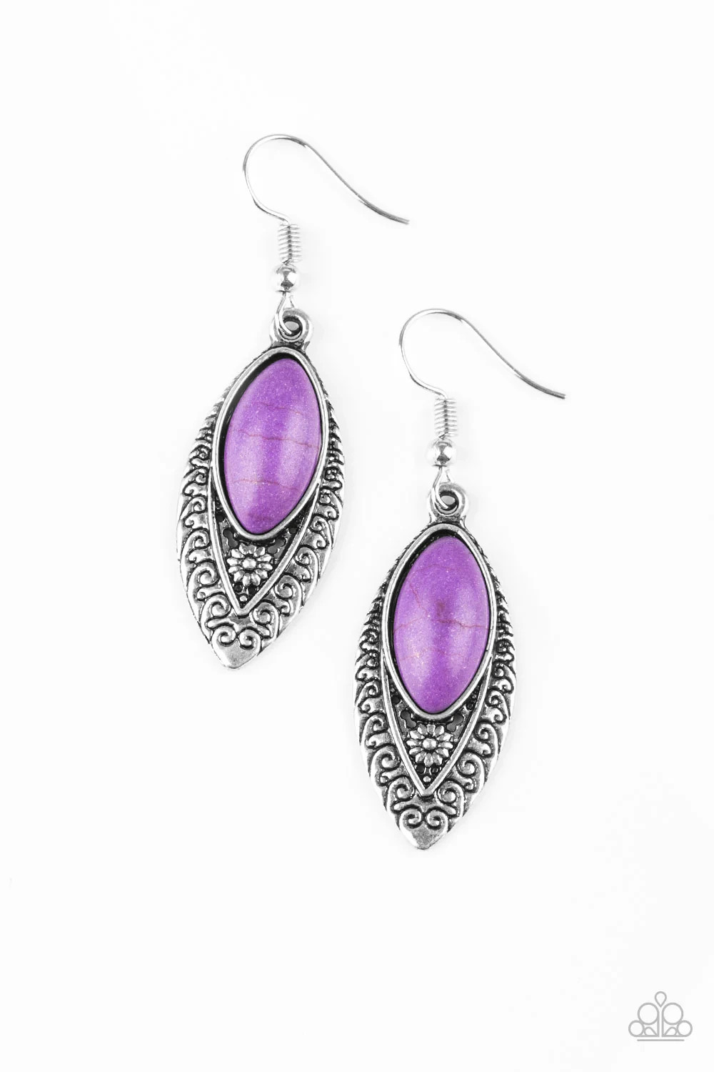 Paparazzi ~ Desert Garden Purple Earrings ~ Pattern Varies ~ Can send pic