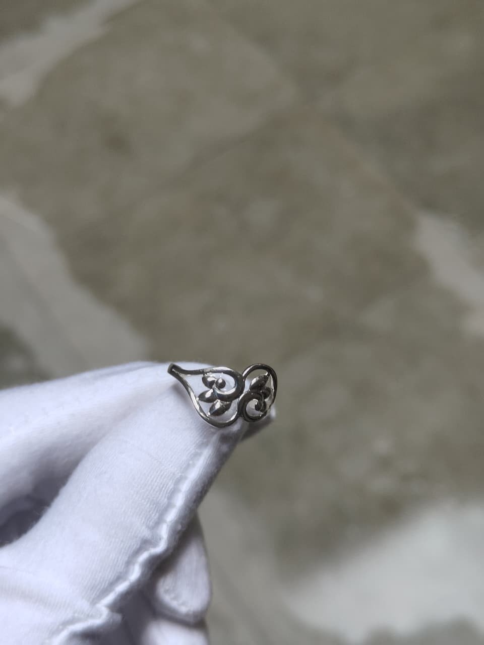 925 Sterling Silver Floral Ring Nature Inspired Leaf Vine Jewelry Gift