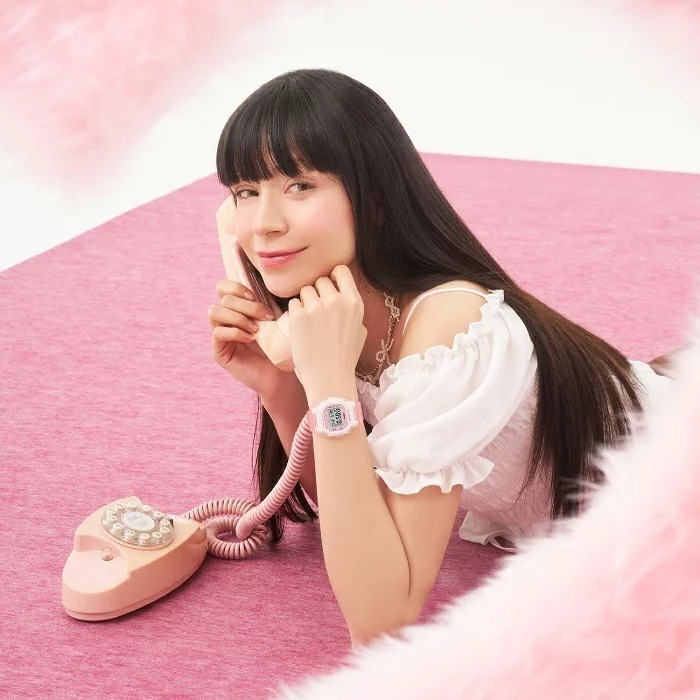 Casio BABY-G BGD-565GC-4JF Glitter Colors Skeleton Pink Digital Women’s Watch