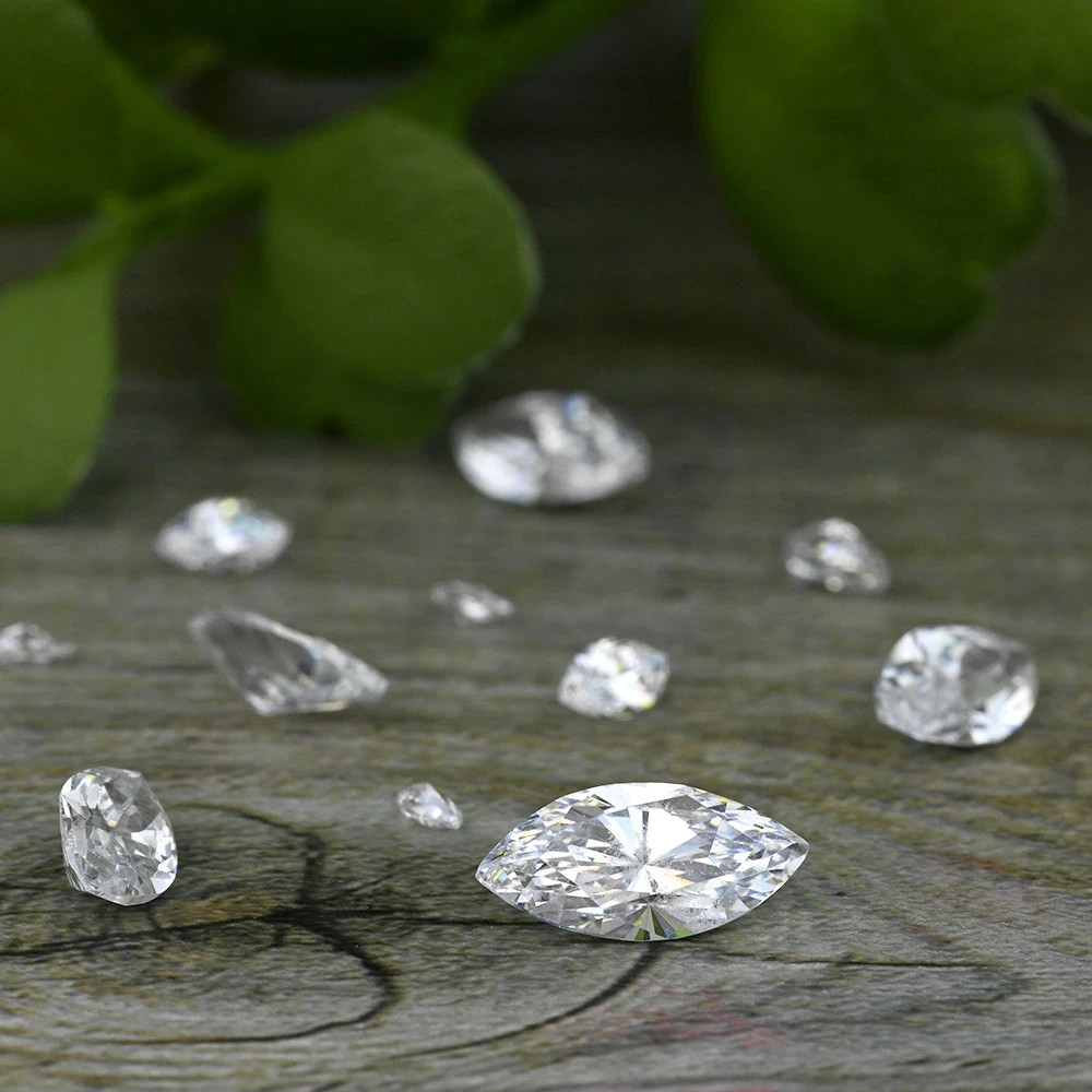 2.50 CT Natural White Diamond Marquise Cut VVS1 D Grade IDGL Certified AS2