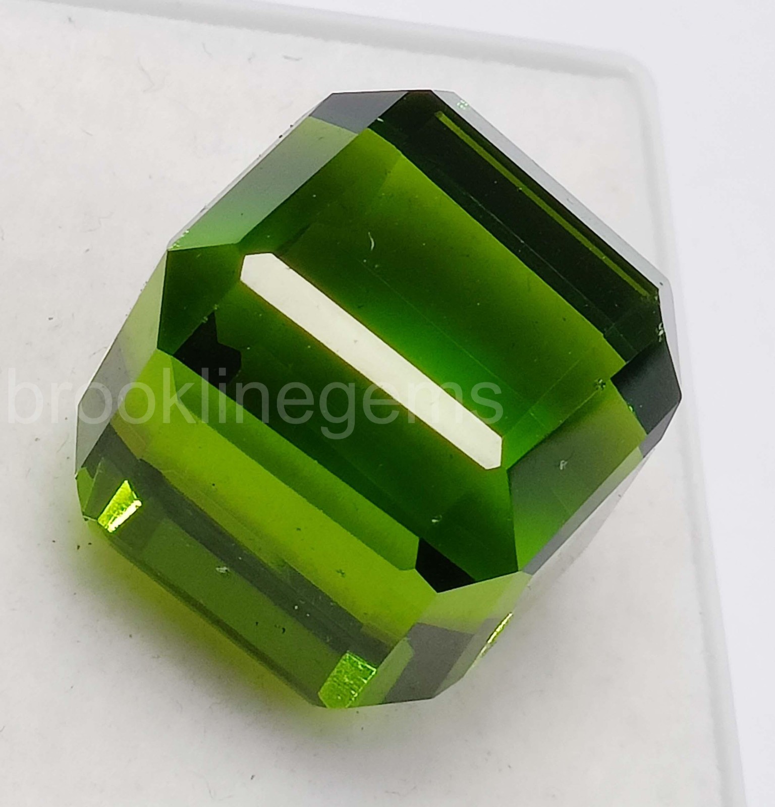 EGL Certified 56.60 Carat Emerald | Cube Cut | Natural Green | Loose Gem 5ARQ