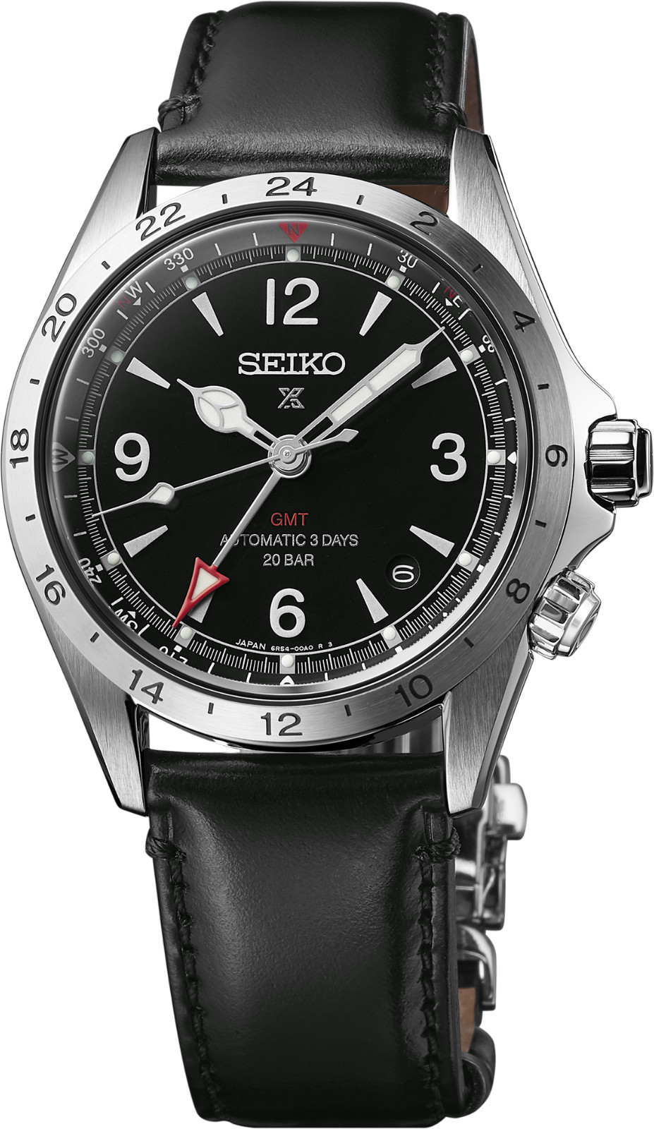 *BRAND NEW* Seiko Prospex Alpinist Mechanical GMT Black Dial Men’s Watch SPB379