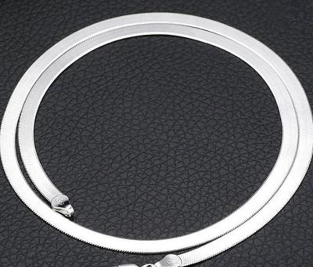 18K Gold Filled Tarnish-Free Flat Snake Chain Necklace CHOOSE LENGTH/Width Z764