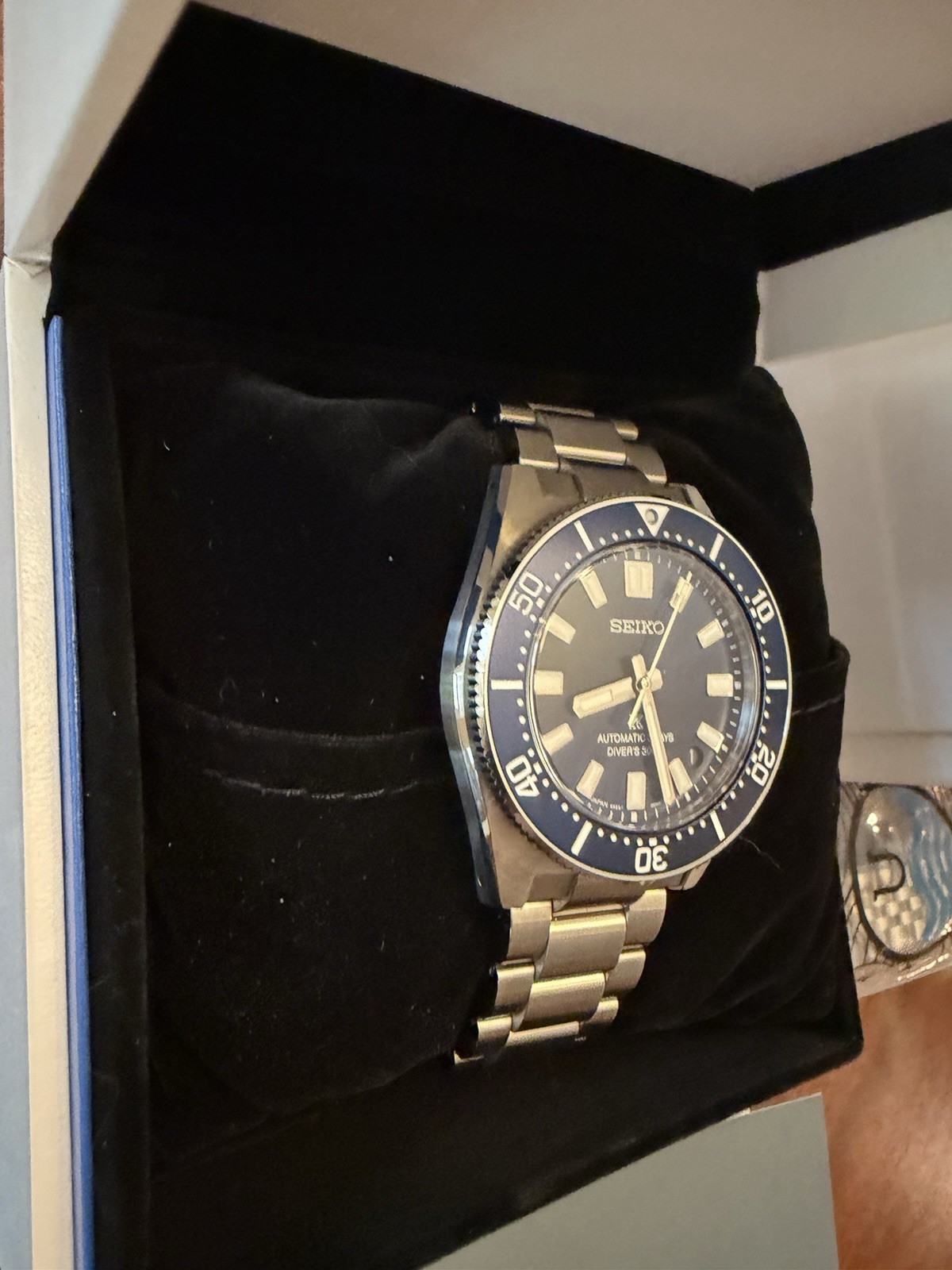New Seiko Prospex 1965 Heritage Blue dial 40 MM Automatic Men’s Watch SPB451