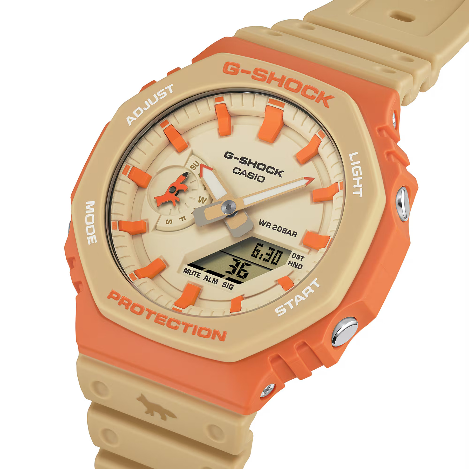 CASIO G-SHOCK x MAISON KITSUNE GA-2110MK-5AJR 2100 Series Japan New