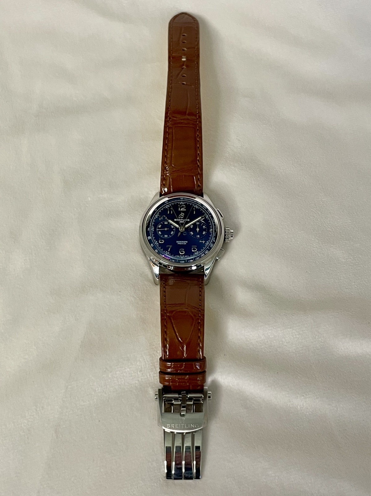 Breitling Premier B15 Duograph 42 AB1510 Manual Wind, Split Second – EXCELLENT