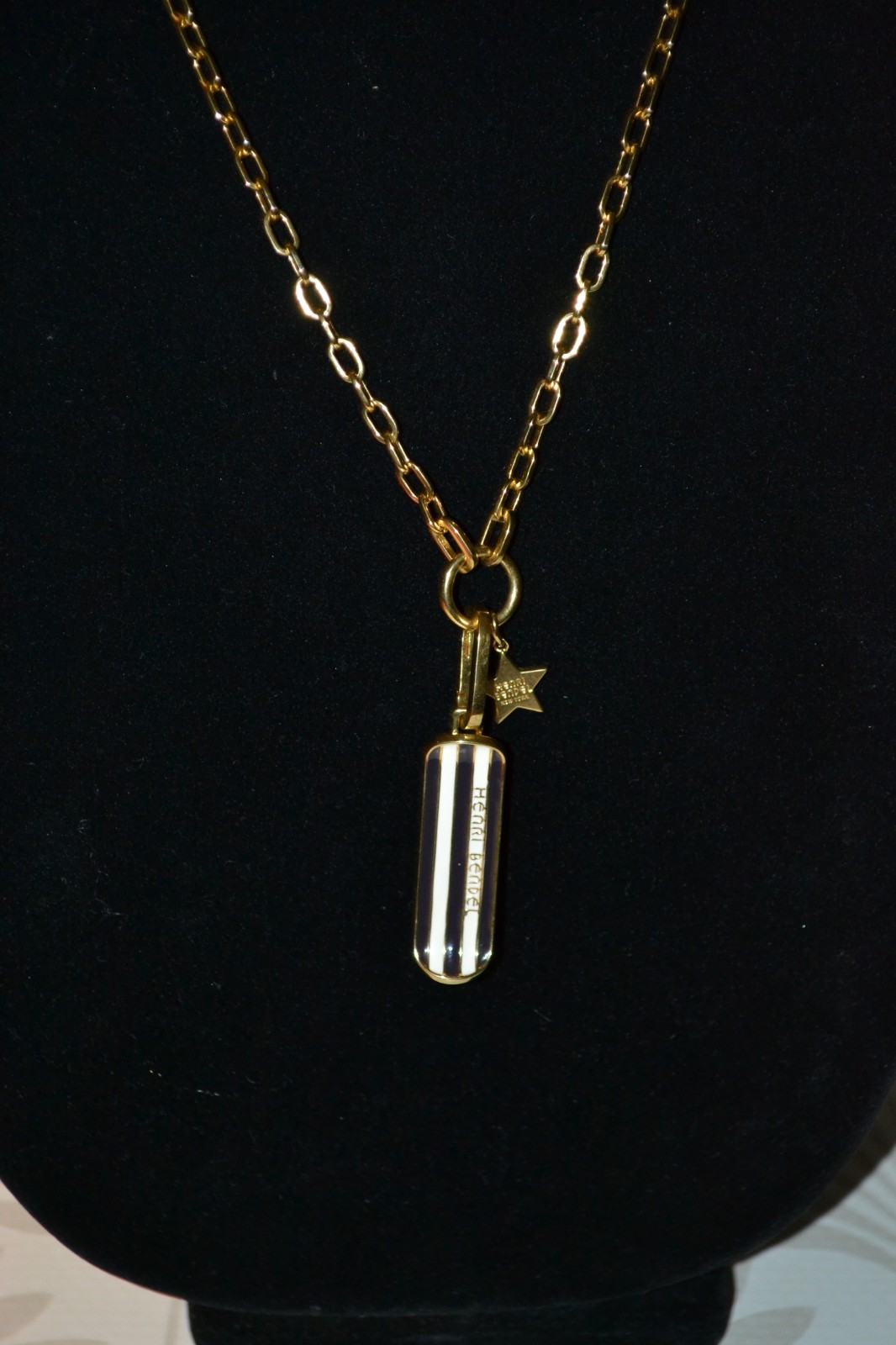 Henri Bendel Skateboard Pendant Necklace