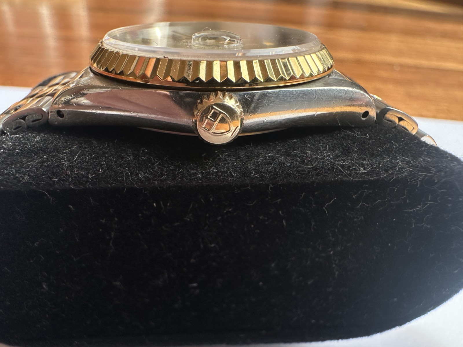 Tudor Prince Oysterdate 74033 Champagne Linen Dial Two-Tone Automatic