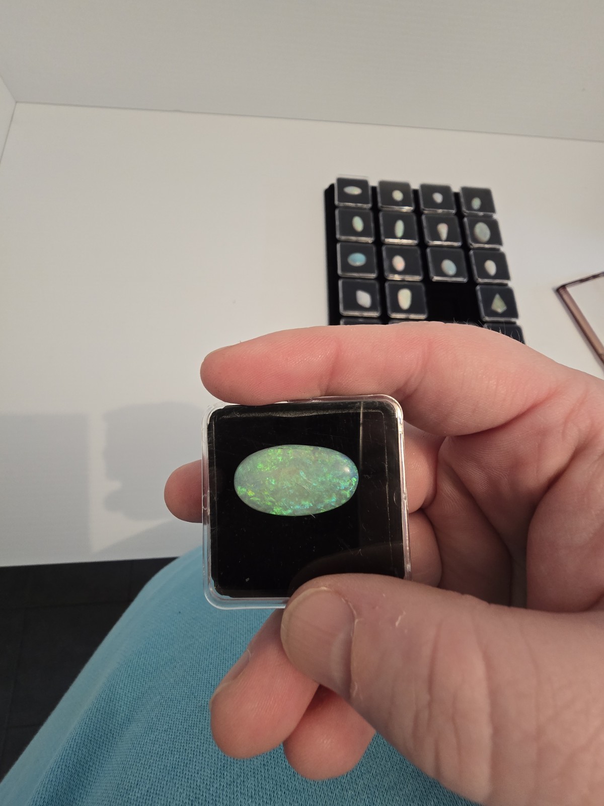 Natural Australian Solid Opal Parcel Lot 24 Pieces Valuation Certificate 40KAUD
