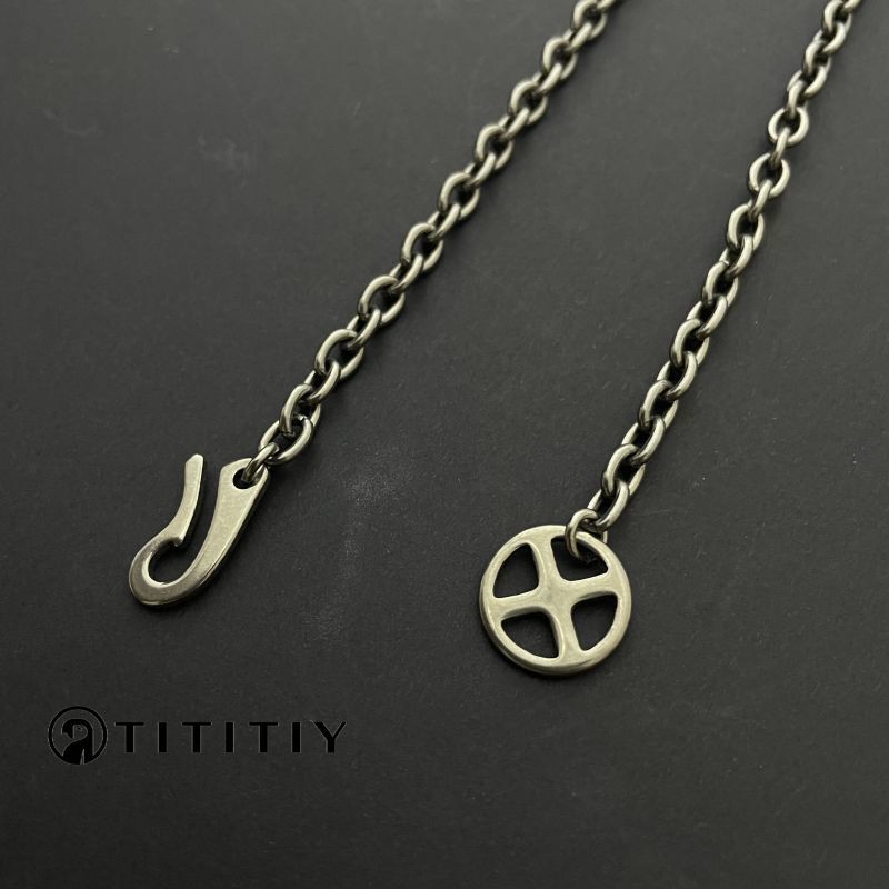 New Wide 4.5MM TA1 Pure Titanium O Link Chain Necklace Unisex Light Anti-Allergy