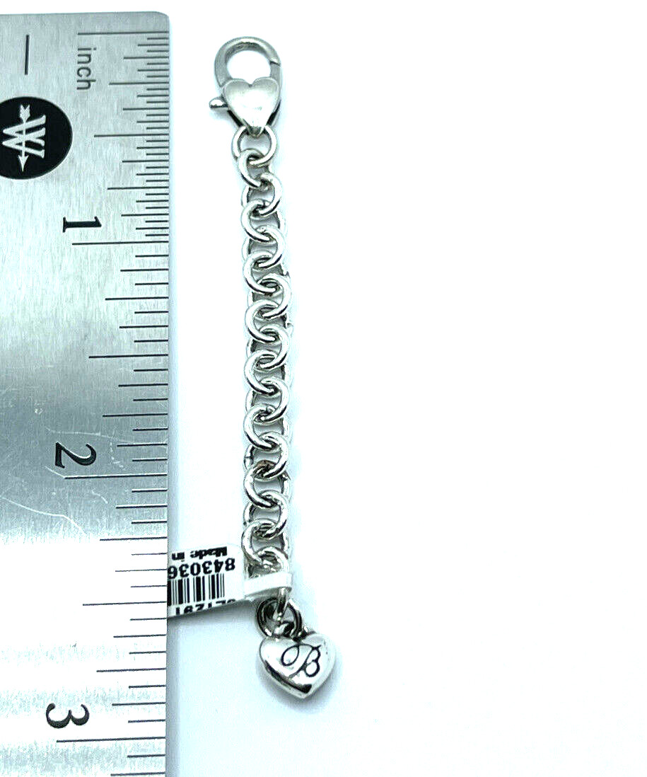 BRIGHTON SILVER EXTENDER Small Circles For Bracelet/Necklace Beautiful 3in NWT