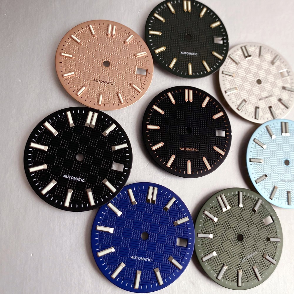 28.5mm Luminous Watch Parts Collection For Watch Dial Hands Fit NH35 NH36 NH38