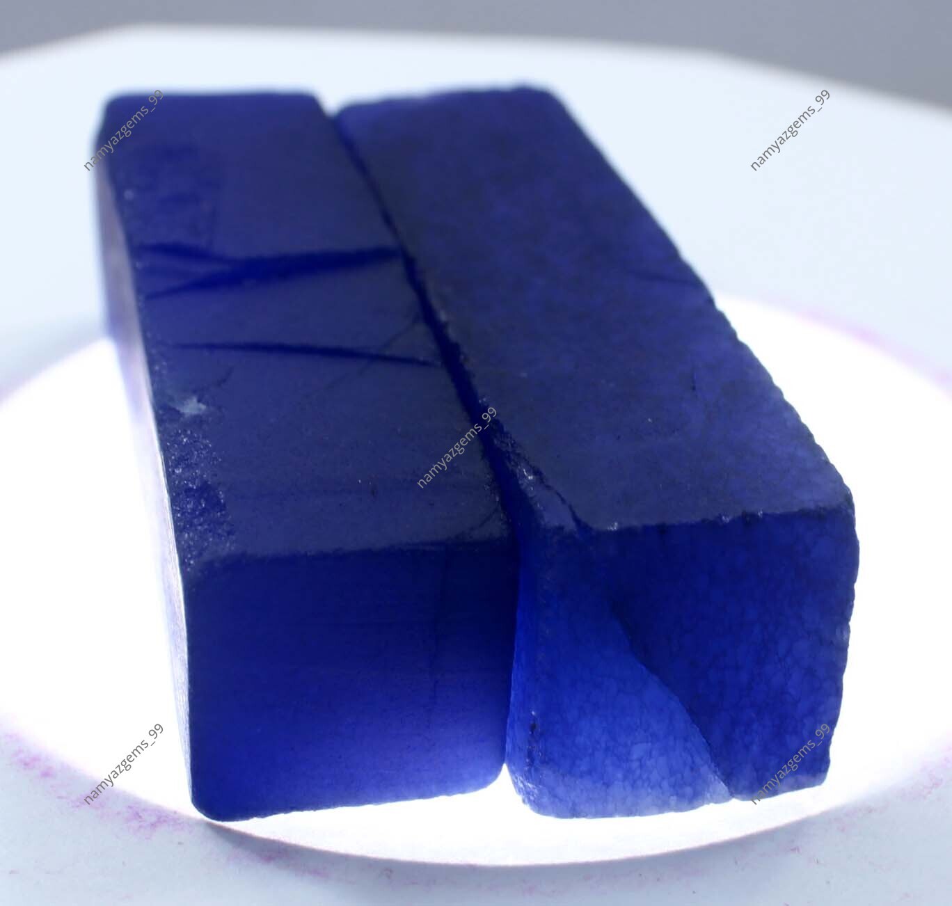 500.05 Ct Natural Sapphire Huge Rough Earth Mined Certified Blue Loose Gemstone