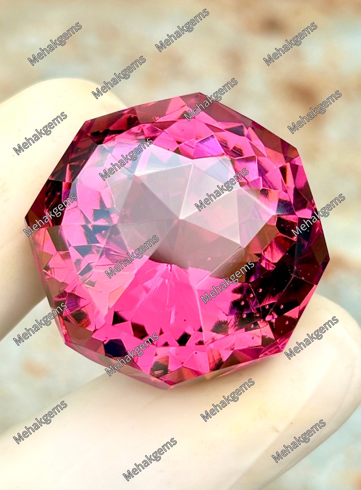 103 Carat Zultanite Gemstone, Octagon Cut, Color Change Diaspore Loose Stone