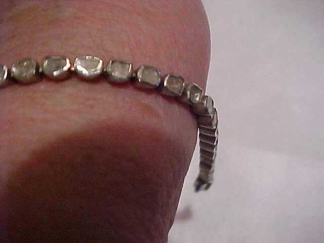 Polki 2 Carat Diamond Tennis Bracelet 7.25 Inch Bezel setting