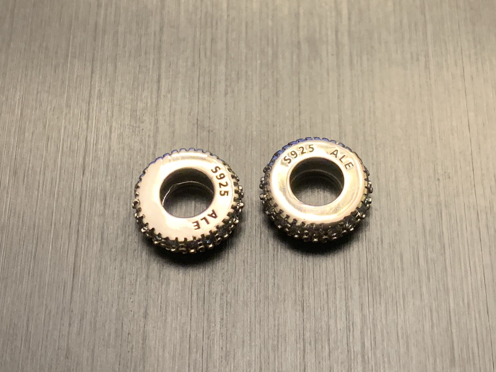 Genuine Pandora Silver S925 Clear Inspiration Within Spacer CZ Charm 791359CZ