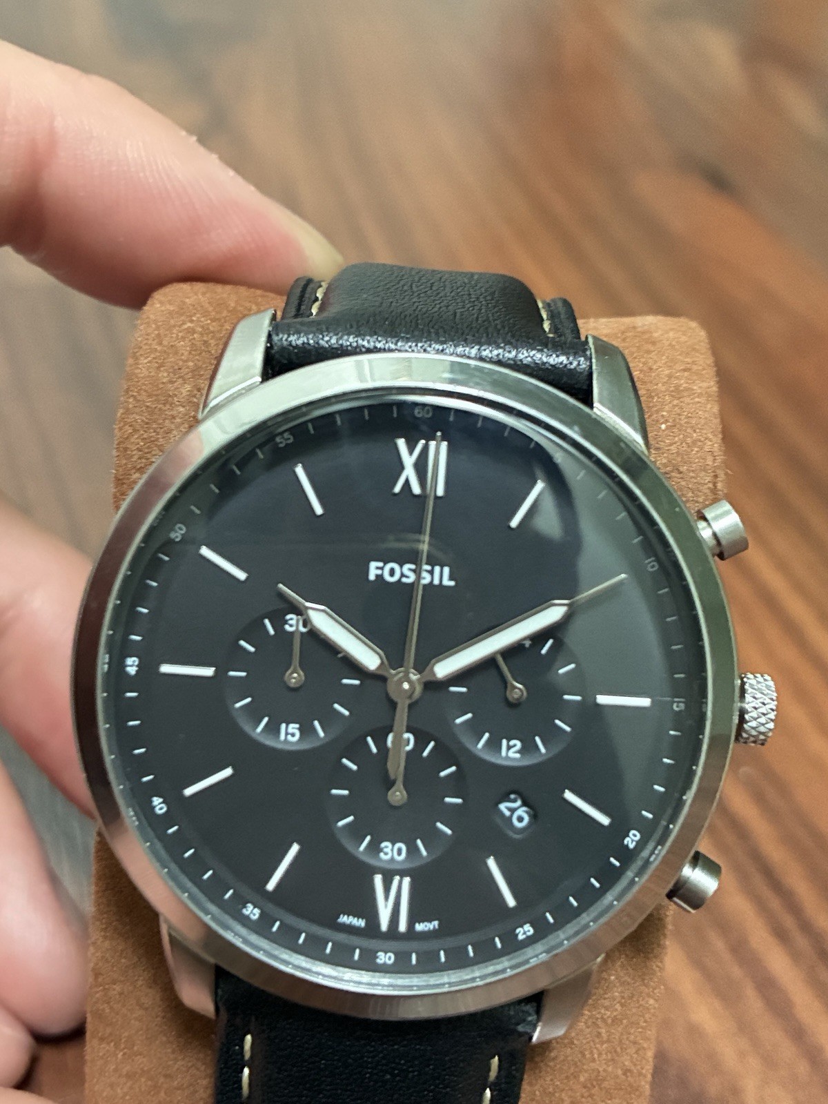 Fossil Neutra Men’s Chronograph Black Strap