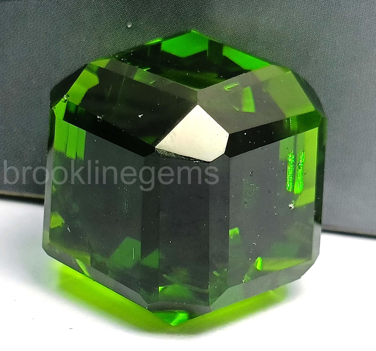 EGL Certified 56.60 Carat Emerald | Cube Cut | Natural Green | Loose Gem 5ARQ