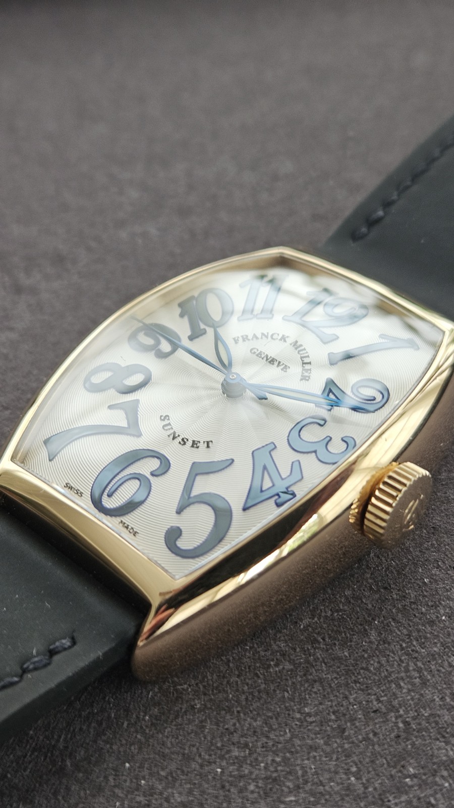 Franck Muller 5850 Sunset 18k YG SERVICED 2026 MINT