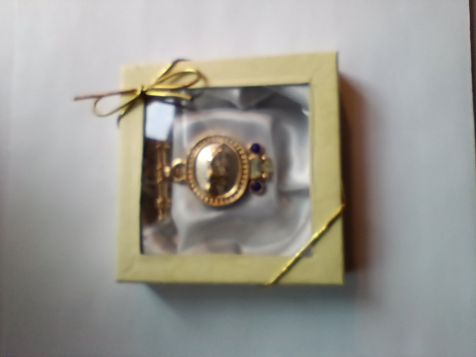 Jaguar Panther Brooch Dangeling Emblem Gift Boxed
