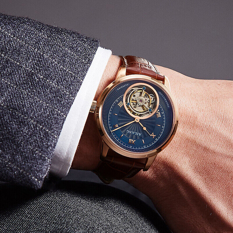 AILANG Watch Tourbillon Manual Winding Mechanical Wristwatches Men’s Watch