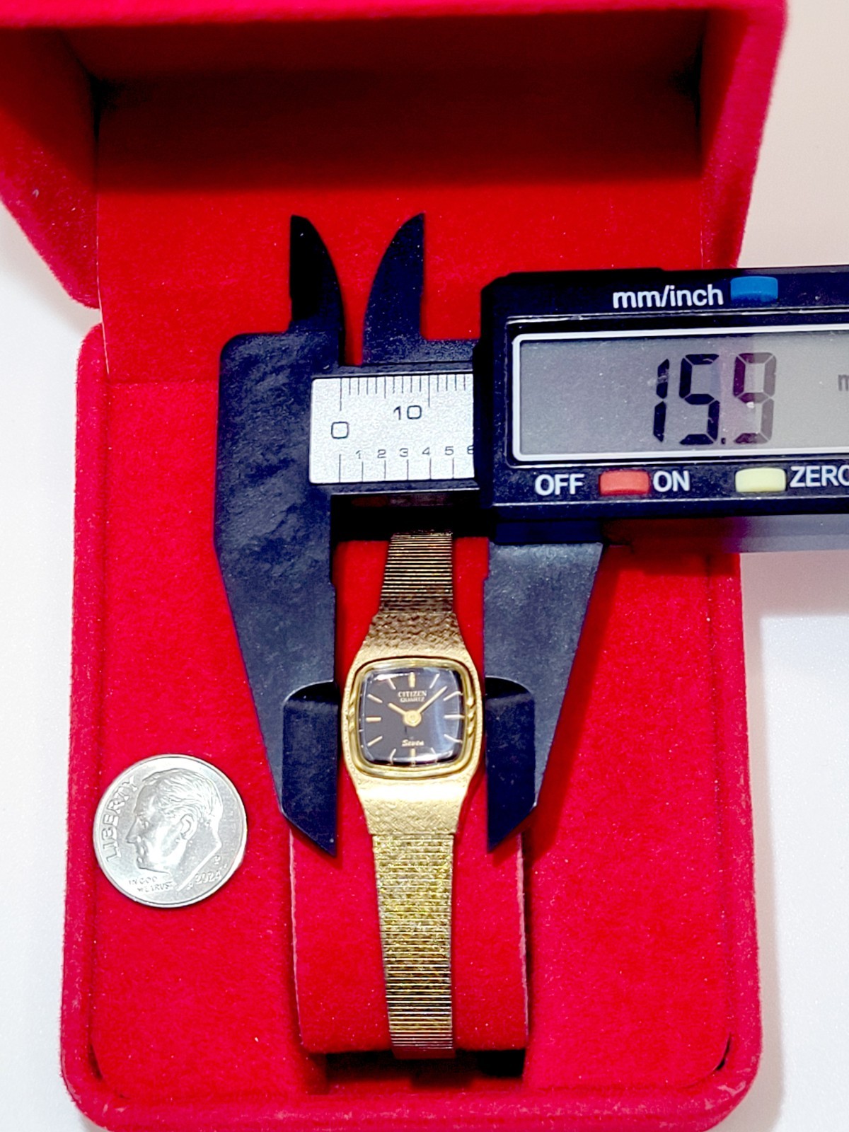 Rare [N. MINT] 1981 16mm Citizen Seven Vintage Quartz Women’s Watch Japan Made