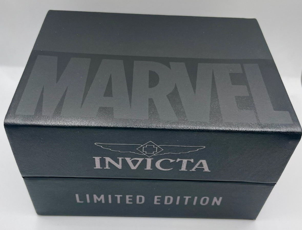 Invicta Marvel Black Panther Men’s Watch 50mm Blk/Gunmetal 26749 Limited to 3000