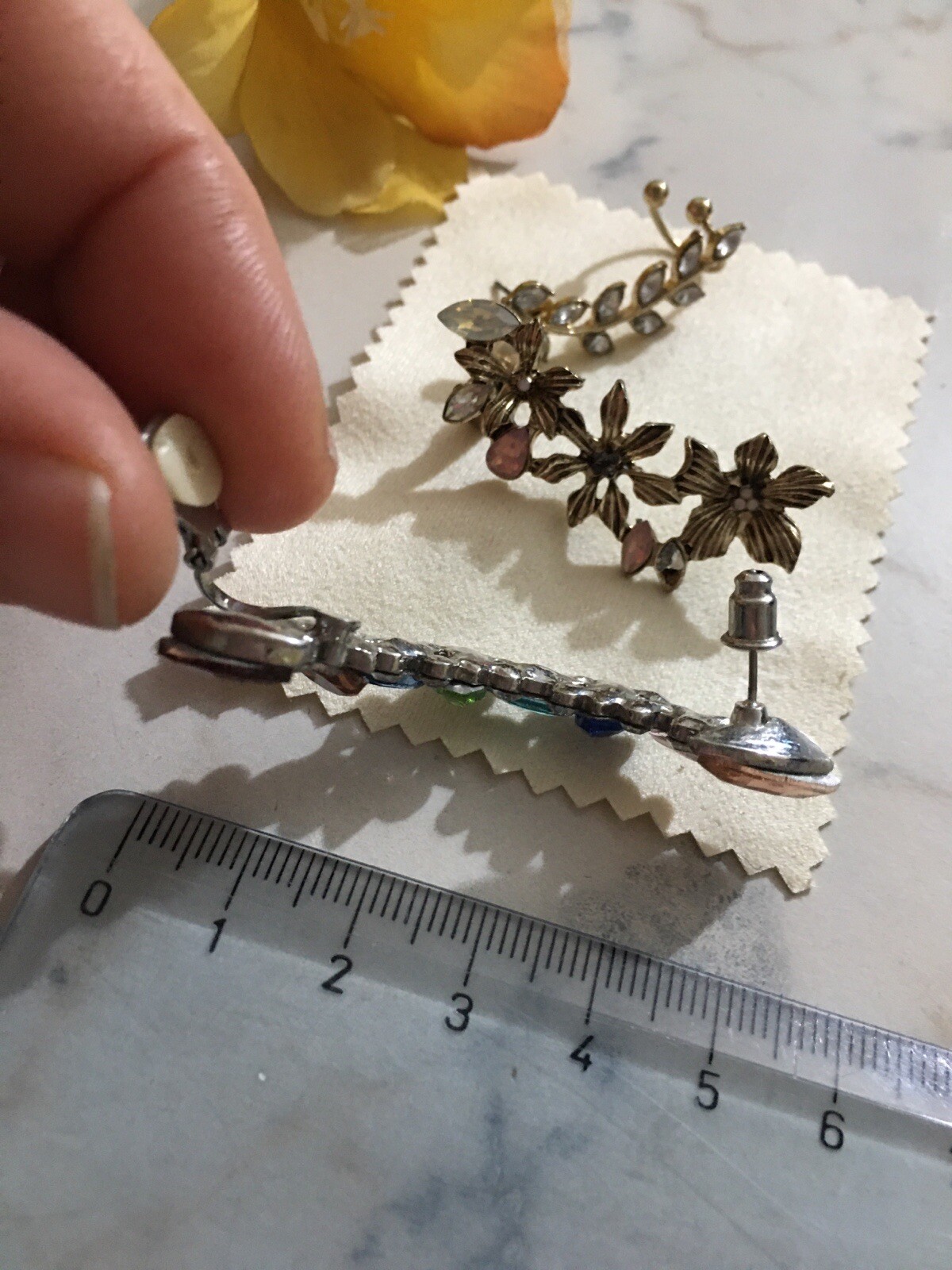 Craftsmanship Mono Earring / Earcuff Set Various Sizes