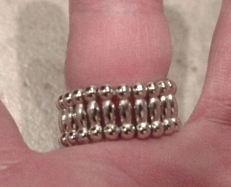1/2 Shekel Stretchy Ring Jewelry Half Sheqel Israel Lion of Megiddo Israeli Coin