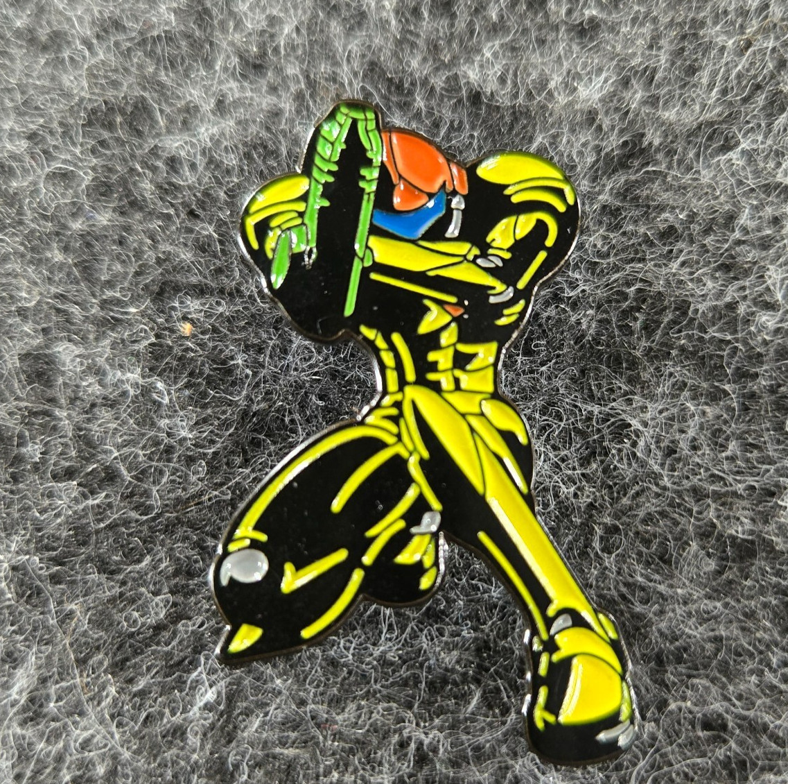 Metroid Samus Nintendo Enamel Pin NES GBA Retro Backpack Hat Lapel Bag Lanyard