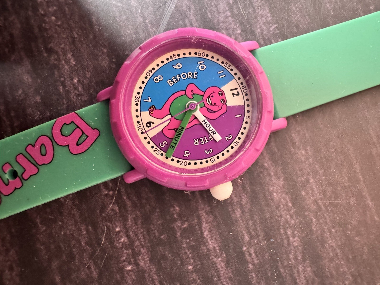 Barney Wristwatch With Original Case