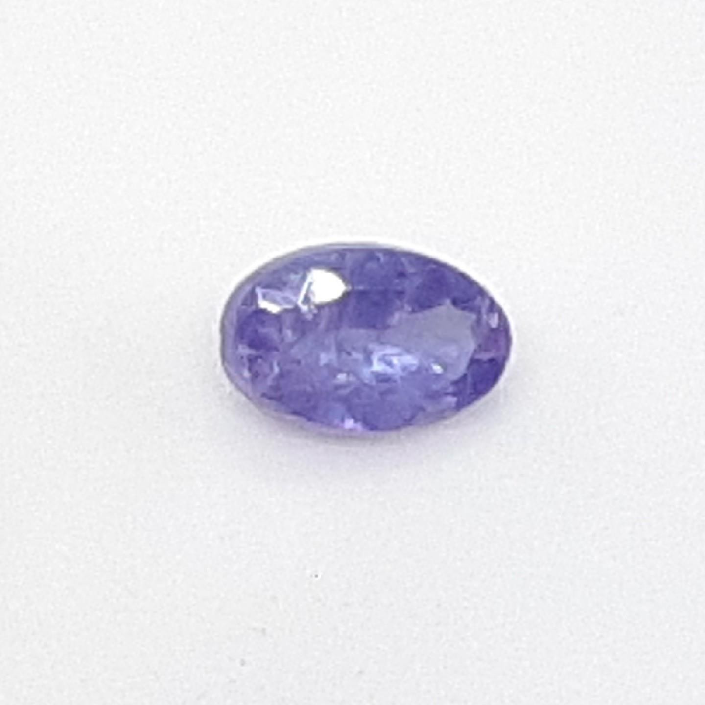 Calibrated .57ctw Tanzanite Oval Shape 6.0 x 4.0 mm Loose Gemstone